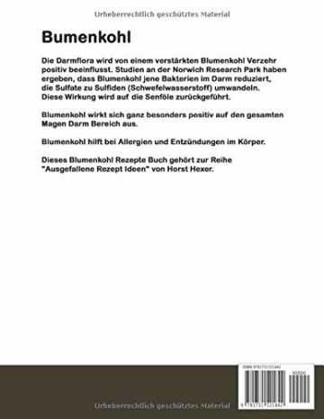 Blumenkohl - Ausgefallene Rezept Ideen: Blumenkohl hilft bei Allergien und Entzündungen - 2